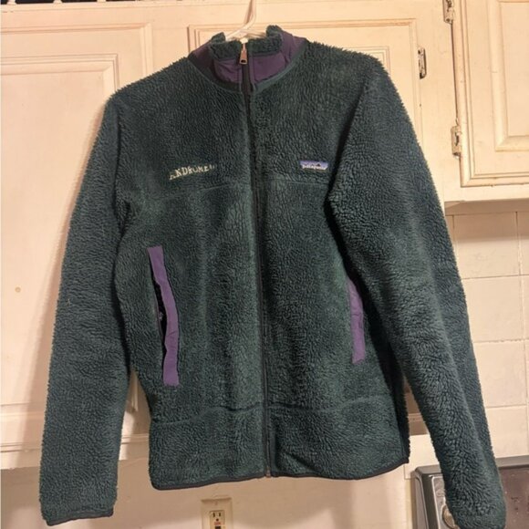 Patagonia Jackets & Blazers - Rare Vintage 1986 Patagonia Deep Pile PEF Fleece Full Zip Jacket Made USA Size M